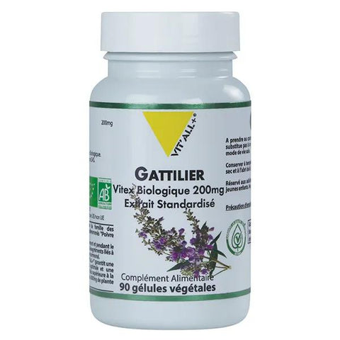 Vit'all+ Mönchspfeffer 200mg Bio 90 pflanzliche Kapseln