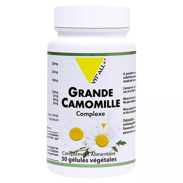 Vit'all+ Grande Camomille Complexe 30 gélules végétales