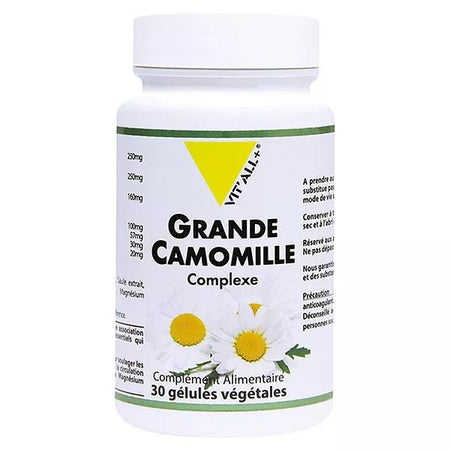 Vit'all+ Grande Camomille Complexe 30 gélules végétales