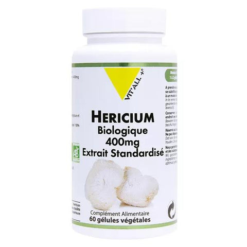Vit'all+ Hericium 400mg Bio 60 pflanzliche Kapseln