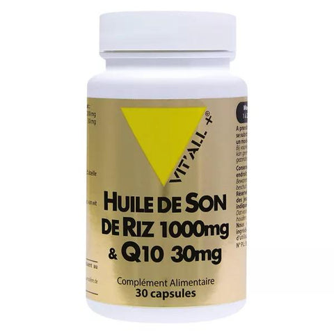 Vit'all+ Reiskeimöl 1000mg & Q10 30mg 30 Kapseln