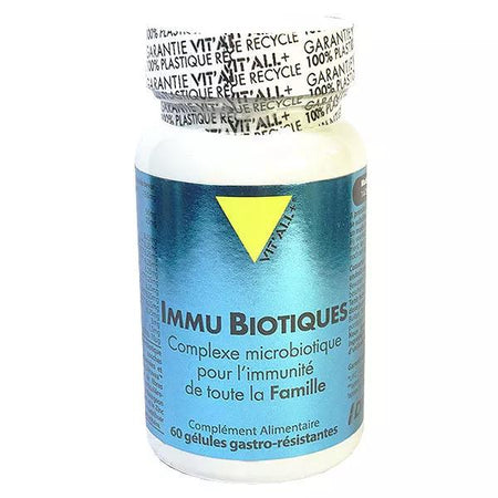 Vit'all+ Immu Biotiques 60 gélules gastro-résistantes