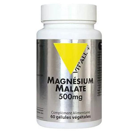 Vit'all+ Magnésium Malate 500mg - 60 gélules végétales