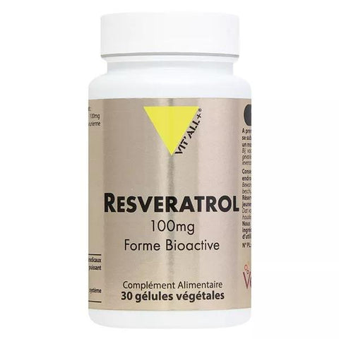 Vit'all+ Resveratrol 100mg 30 pflanzliche Kapseln