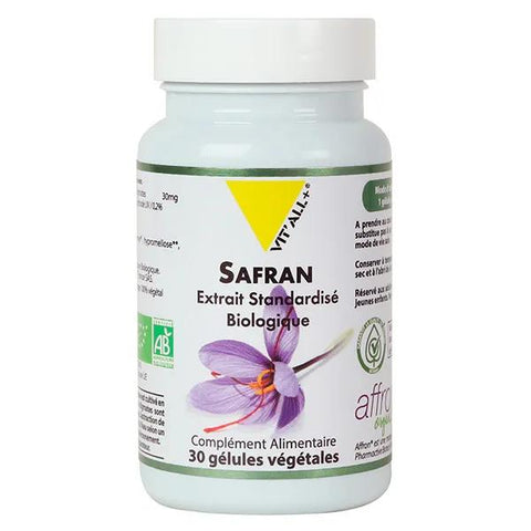 Vit'all+ Bio Safran 30 pflanzliche Kapseln