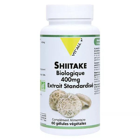 Vit'all+ Shiitake 400mg Bio 60 pflanzliche Kapseln