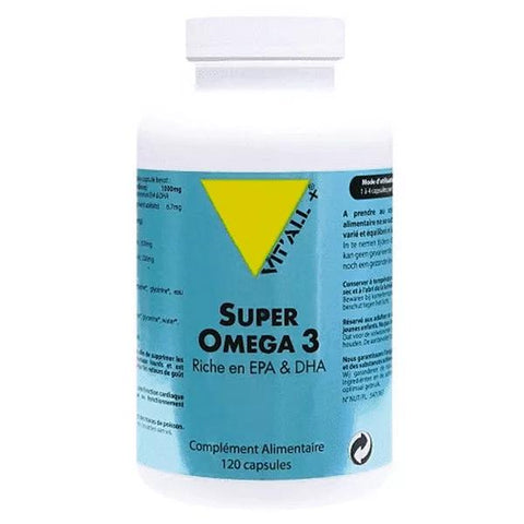 Vit'all+ Super Omega 3 120 Kapseln