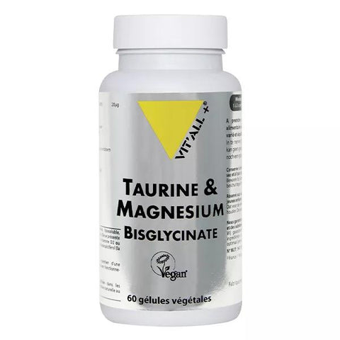 Vit'all+ Taurin & Magnesiumbisglycinat 60 pflanzliche Kapseln