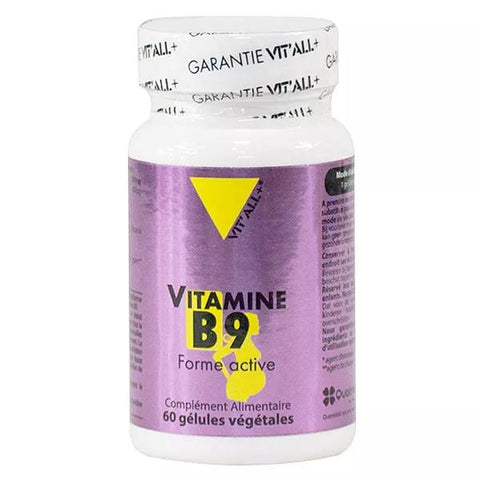Vit'all+ Vitamin B9 60 pflanzliche Kapseln
