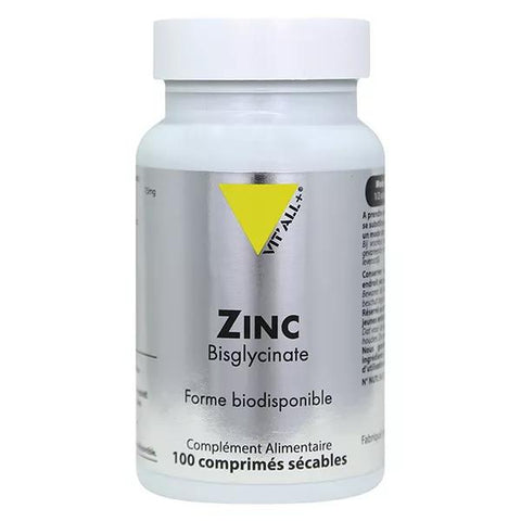 Vit'all+ Zink Bisglycinat 15mg 100 Kapseln