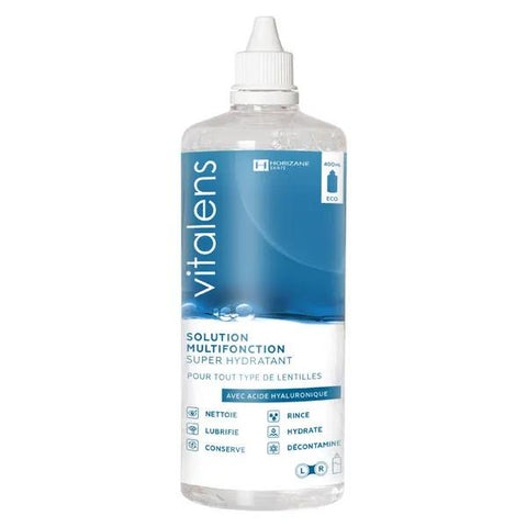 Vitalens Multifunktionsreinigungslösung für weiche Kontaktlinsen 400ml