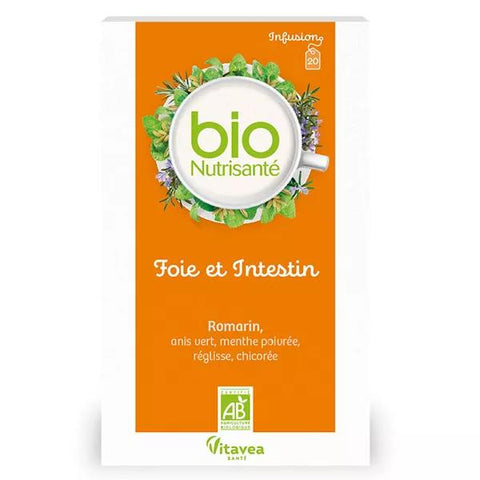 Vitavea - BioNutrisanté - Leber- und Darmtee - 20 Beutel