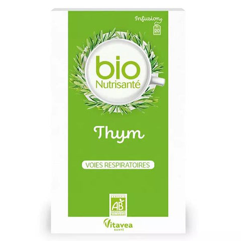 Vitavea - BioNutrisanté - Thymian-Tee - Atemwege - 20 Beutel