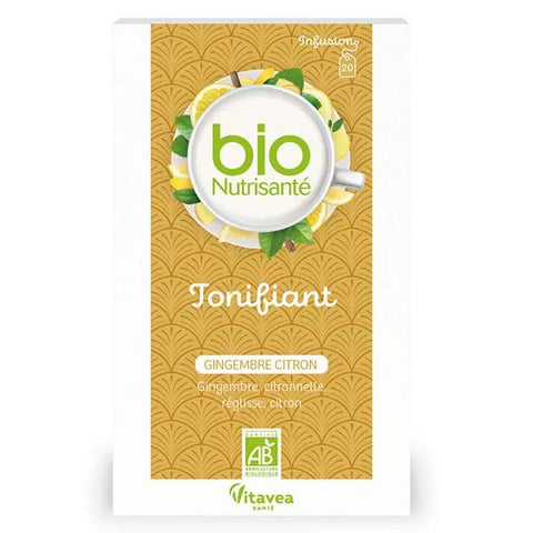 Vitavea - BioNutrisanté - Ingwer-Zitronen-Tee Stärkend - 20 Beutel
