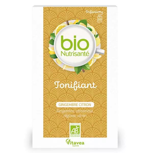 Vitavea - BioNutrisanté - Infusion gingembre citron Tonifiant - 20 sachets