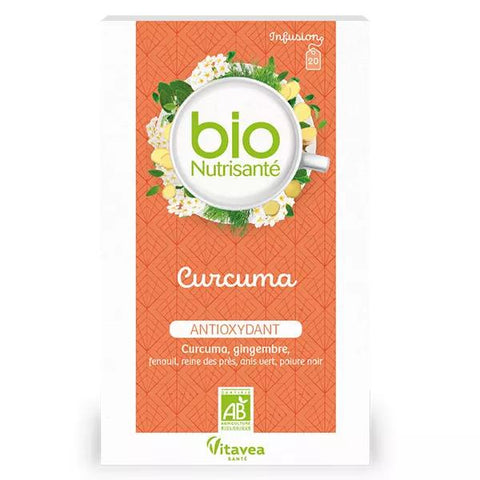Vitavea - Biosnutrisanté - Kurkuma-Aufguss - Antioxidativ - 20 Beutel