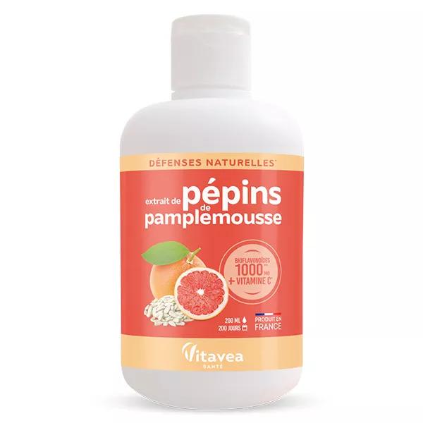 Vitavea Extrait de Pépins de Pamplemousse & Vitamine C Défenses Naturelles 200ml