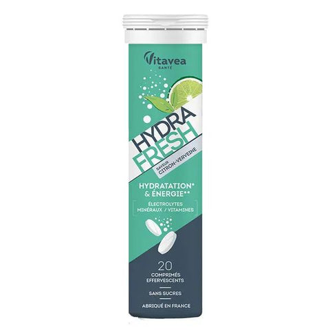 Vitavea HydraFresh Zitrone Hydration & Energie 20 Brausetabletten