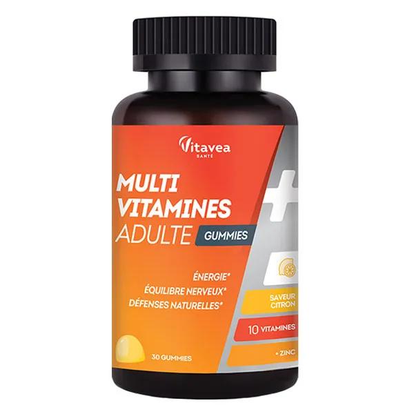 Vitavea Multi Vitamines Adulte Energie Equilibre nerveux 30 gummies