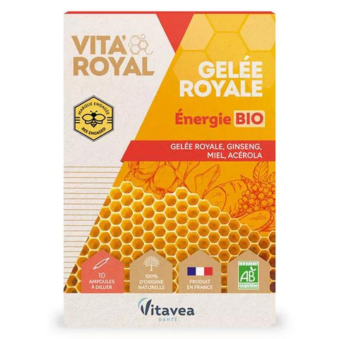 Vitavea Vita'Royal Gelée Royale Energie Bio Vitalität 10 Ampullen