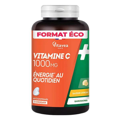 Vitavea Vitamin C 1000 mg Energie für den Alltag Eco-Format 60 Tabletten