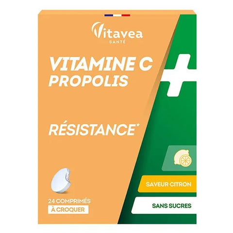 Vitavea Vitamin C + Propolis Abwehr 24 Kautabletten