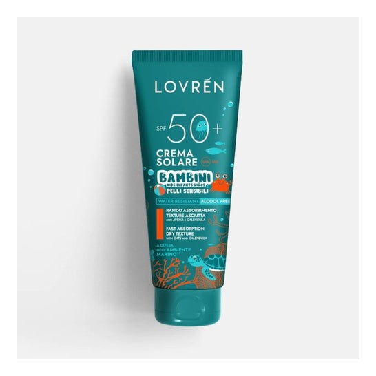 Lovren Crème Solaire Enfant et Peaux Sensibles SPF50+ 200ml