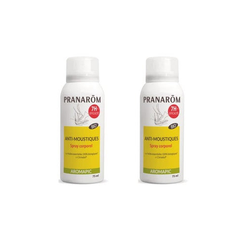Pranarôm Aromapic Anti Moustiques Spray 2x75ml