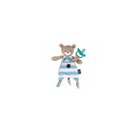 Chicco Schnuller Pocket Bär blau Taschendose