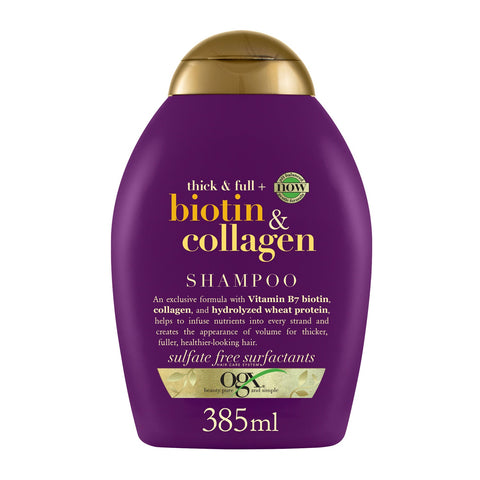 OGX Biotin & Collagen Shampoo (385 ml)