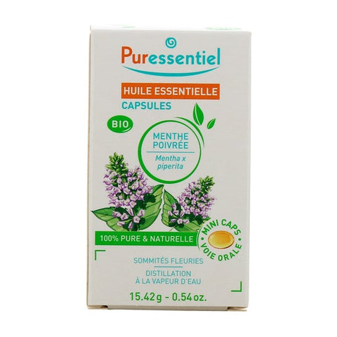 Puressentiel Huile Essentielle Menthe Poivrée 60 Capsules