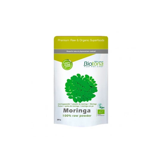 Biotona Moringa super-aliment cru bio (200 g)