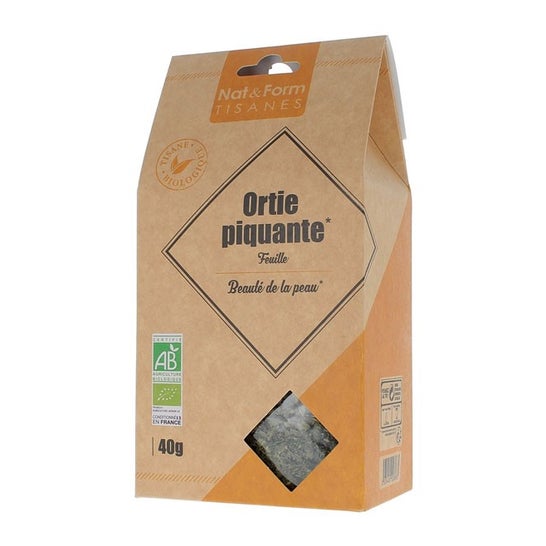 Nat&Form Tisanes Ortie Piquante Feuilles Bio (40 g)