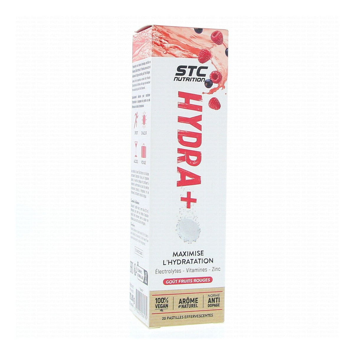 STC Nutrition Hydra+ Fruits Rouges 20 Comprimés