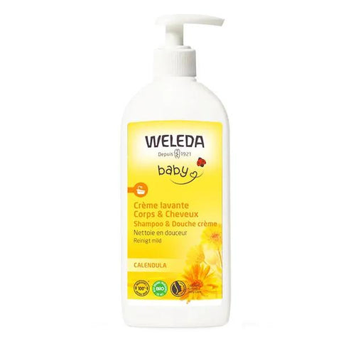 Weleda Calendula Waschlotion & Shampoo (400 ml)