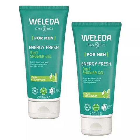 Weleda Duschgel Duo 3-in-1 Energy Fresh 2x200ml
