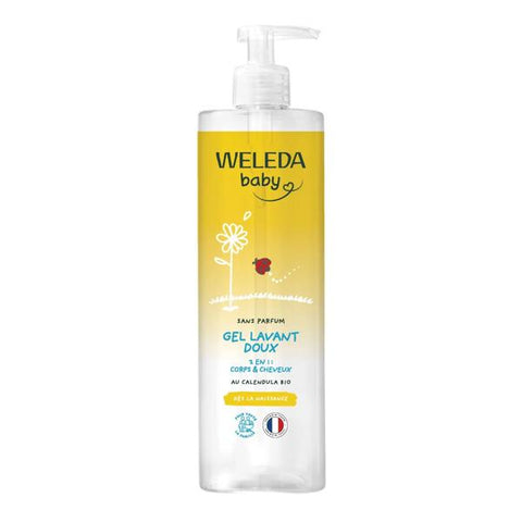 Weleda Baby Milder Waschgel Calendula parfümfrei (400 ml)