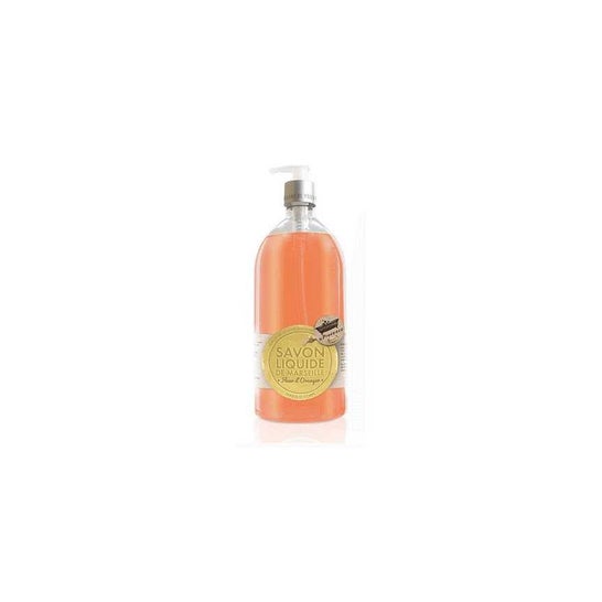 Les Petits Bains de Provence Savon Liquide de Marseille Fleur d'Oranger 1l