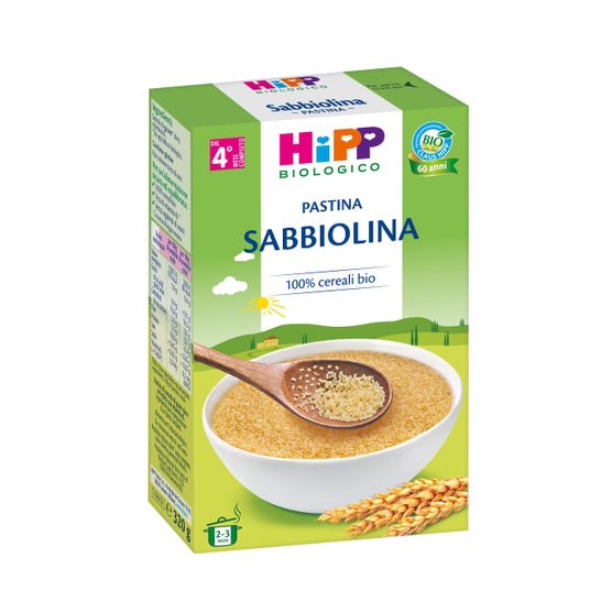 Hipp Bio pâtes Sabbiolina (320 g)