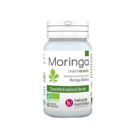 Natural Nutrition Moringa Pure Bio (60 gélules)