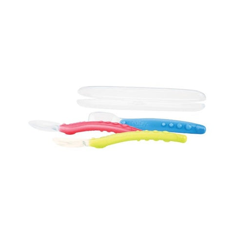 Nuby Silikonlöffel +3M 1 Stück