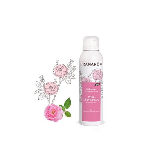 Pranarôm Damask Rose hydrolat spray (150 ml)
