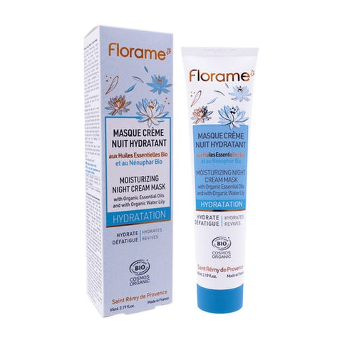 Florame Bio-Feuchtigkeitsnachtcrememaske (65 ml)