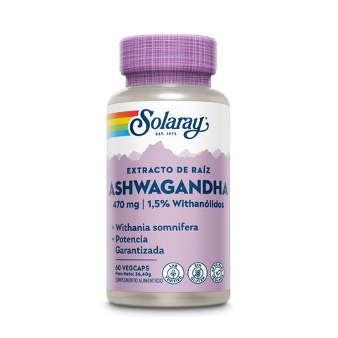 Solaray Ashwagandha 21271 (60 gélules)