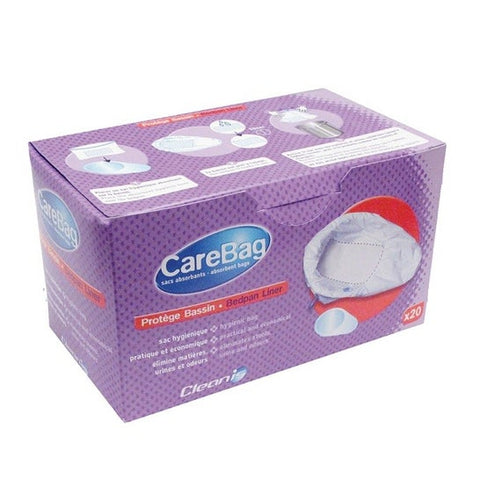 CareBag Pack Sac Hygiéniques Protège Bassin (20 pièces)