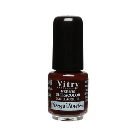 Vitry Mini Vernis Couleur Rouge Ténèbres 4 mL