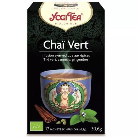 Yogi Tea Grüner Tee Chai (17 Beutel)