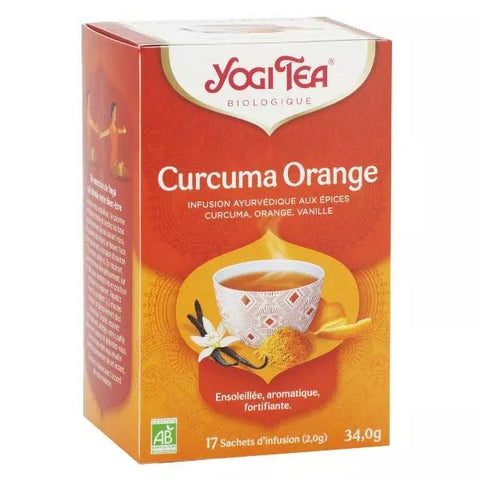 Yogi Tee Kurkuma Orange 17 Beutel