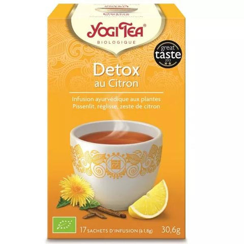 Yogi Tea Detox Zitrone 17 Beutel
