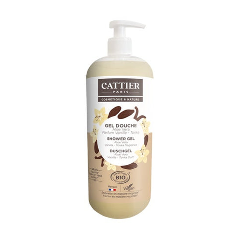 Cattier Duschgel Sulfatfrei Vanille Tonka (1 L)